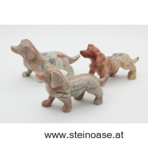 Dackel / Hund Speckstein Gr.M